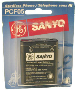 [SANPCF05] Sanyo PCF05 Cordless Replacement Battery