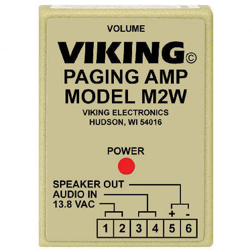 [VIKM2W] Viking M2W Loud Call Announce/Ringing Amplifier