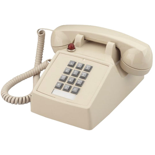 [COR250044VBA27M-ASH] Cortelco 250044-VBA-27M Traditional Desk Phone with Message Waiting (Ash)