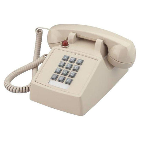 [COR250044VBA20F-ASH] Cortelco 250044-VBA-20F Traditional Desk Phone With Flash (Ash)