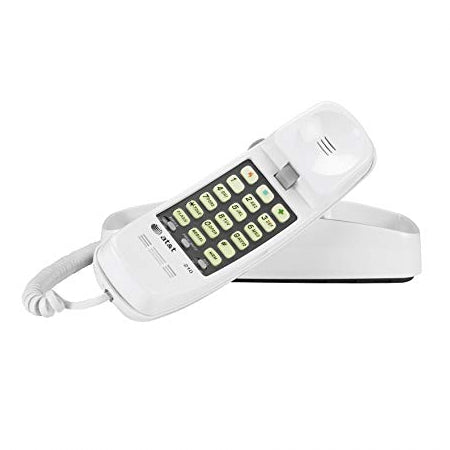 [ATT210TL-WHT] AT&T 210 Trimline Phone With Memory Dialing (White)