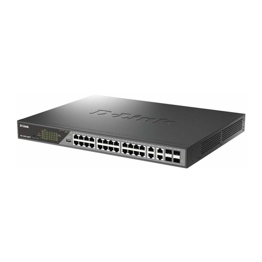 [DLKDSS200G28MPP] D-Link DSS-200G-28MPP 28-Port Gigabit Smart Managed PoE+ Switch (New)