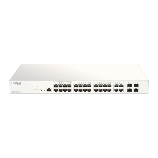 [DLKDBS200028MP] D-Link DBS-2000-28MP 28-Port Nuclias Cloud-Managed PoE Switch (New)